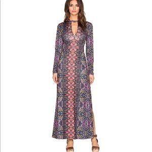 Free people boho maxi dress